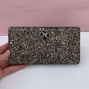Kate Spade ♠️ Sparkle Wallet New Collection